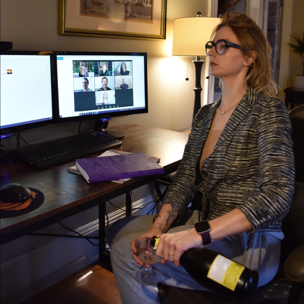 Loft Patterned Blazer - image 1